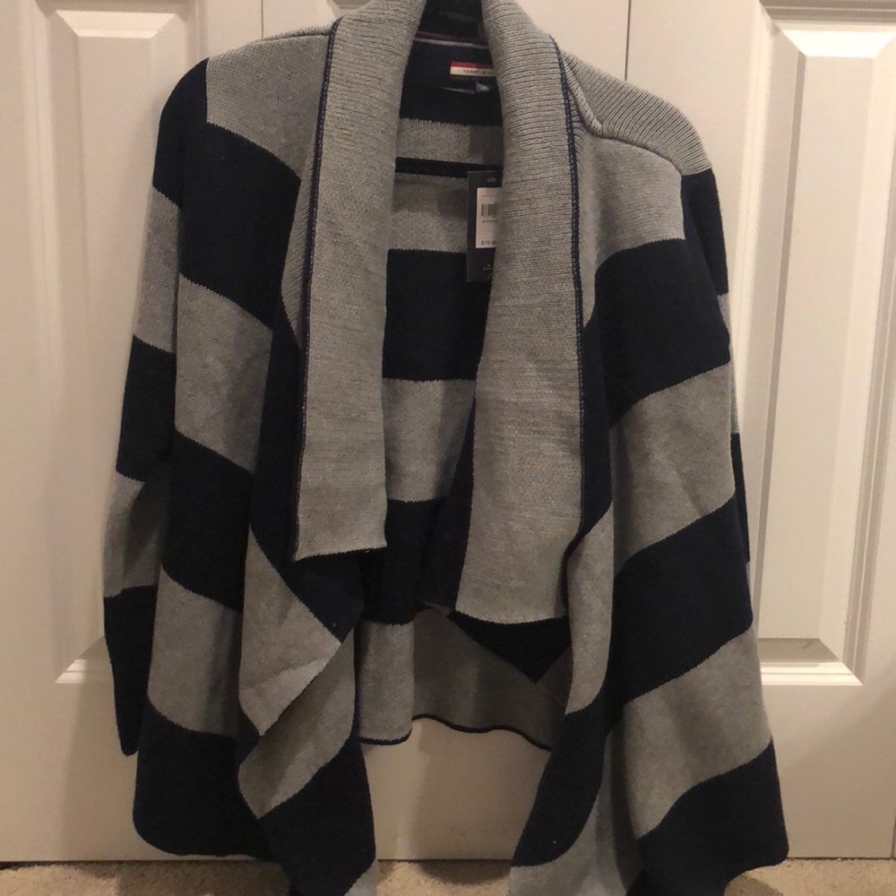 New with tags stripped Tommy Hilfiger cardigan